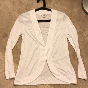 BR white light weight summer open cardigan PXS